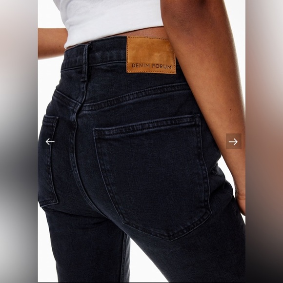 Denim Forum The Yoko High Rise Slim 28L Size 25 - Picture 2 of 12